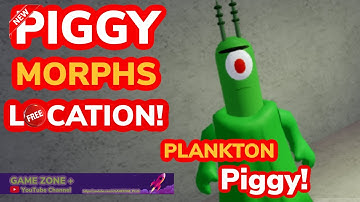 How to get PLANKTON PIGGY in ROBLOX FIND THE PIGGY MORPHS!. #roblox #piggy #piggyroblox