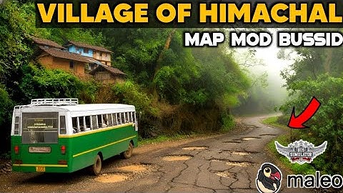 DOWNLOAD! 🔥 HIMACHAL VILLAGE Offroad Map Mod For Bus Simulator Indonesia।Bussid Mod Map 4.3.3