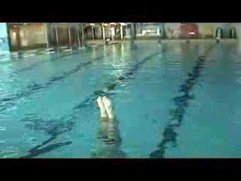 Synchronised swimming: Spin