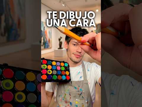 TE DIBUJO UNA NUEVA CARA #asmr #asmrsounds #comedia #relax #pov