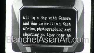 American tourists in Kenya in the 1920's, part 1: "All in a day with Camera and Gun" screenshot 5