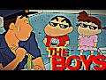 Shinchan Sigma moments in Hindi | Shinchan funny moments in Hindi | Shinchan thug life in Hindi |p42