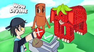 GREAT!! Burn Robux & Trade Brainrot to the Rarest DIVINE Tier 🍓🐘🔥 | Trade a Brainrot Indonesia