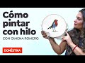 Pintar con hilo: técnicas de ilustración textil - Curso online de Gimena Romero - Domestika