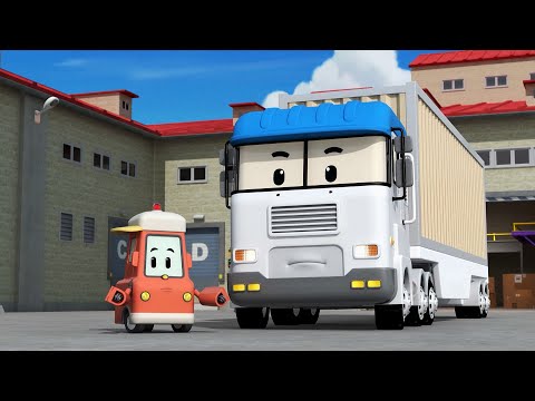 Beach <strong>Construction</strong> Friends | Brooms Town&amp;#39;s Friends | Cartoons <strong>for</strong> Children | Robocar POLI TV