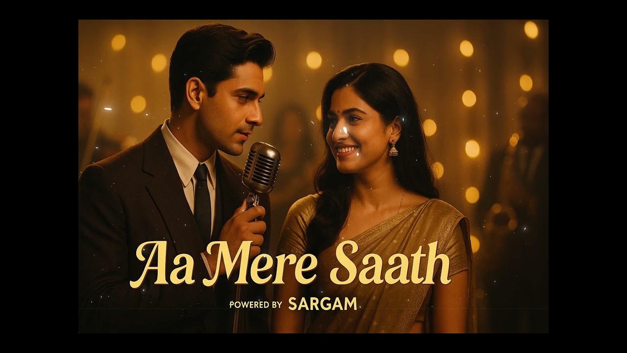 Aa Mere Saath | Romantic Retro-Fusion Song 2025 | Bollywood Style Love Track | Powered by SARGAM