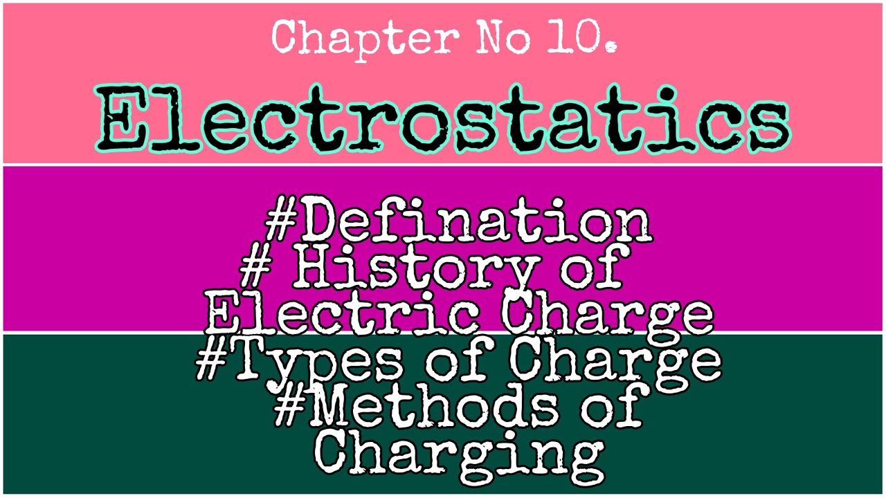 Electrostatics|| Lect 01 ||Maharashtra State Board || Intro,History of charge,Methods of Charging