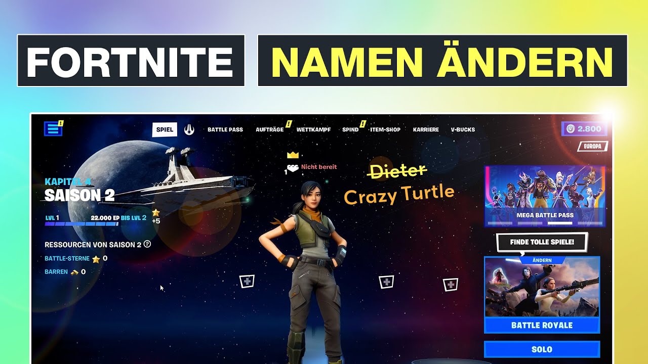 Wie Kann Man Seinen Namen In Clash Royale ändern Fortnite Namen ändern - So geht's richtig PC, Playstation, XBOX, Switch