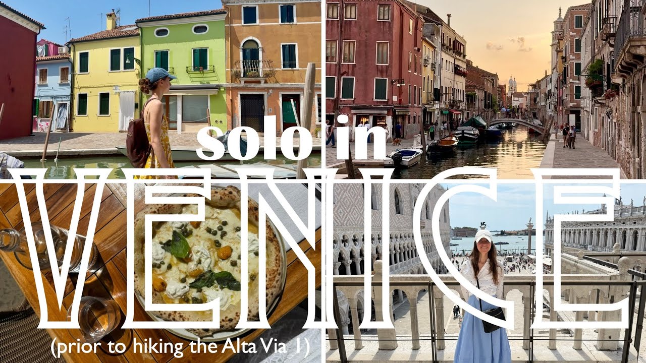 48 hours solo in venice, italy | first time visiting