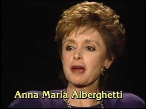 Anna Maria Alberghetti--Rare TV Interview