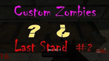 Custom Zombies - Last Stand | THE BOX Part 2! (CoD WaW Custom Zombies)