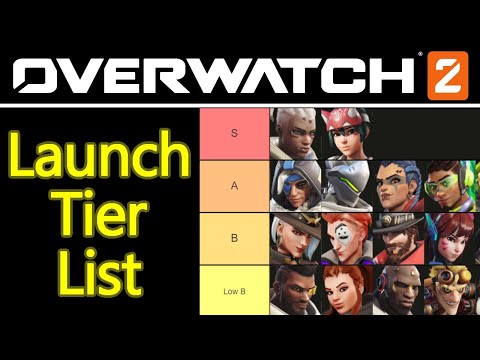Overwatch 2 tier list 2022 launch patch, best characters / meta heroes