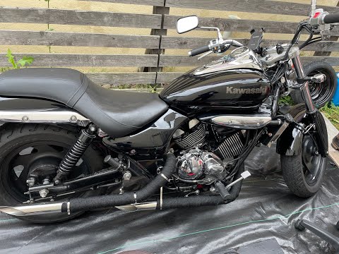 カワサキ エリミネーター250V 社外マフラーメインでちょろっと
