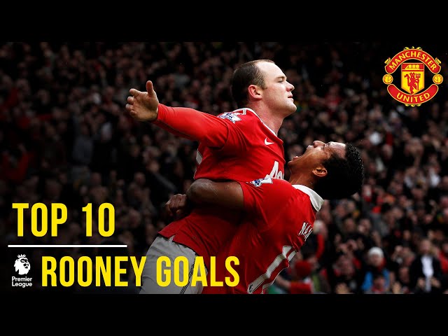 Wayne Rooney's Top 10 Premier League Goals | Manchester United class=