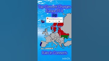 Top Comment Changes Europe PT 4 #mapping #europe #map #geography #fyp #shorts #viralshorts #trending