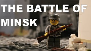 Lego WW2. Operation Barbarossa: The Battle of Minsk. Stop-motion animation.