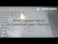 Failure Causes in Metal Additive Manufacturing