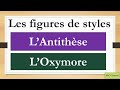 Les figures de style lantithse et loxymore  