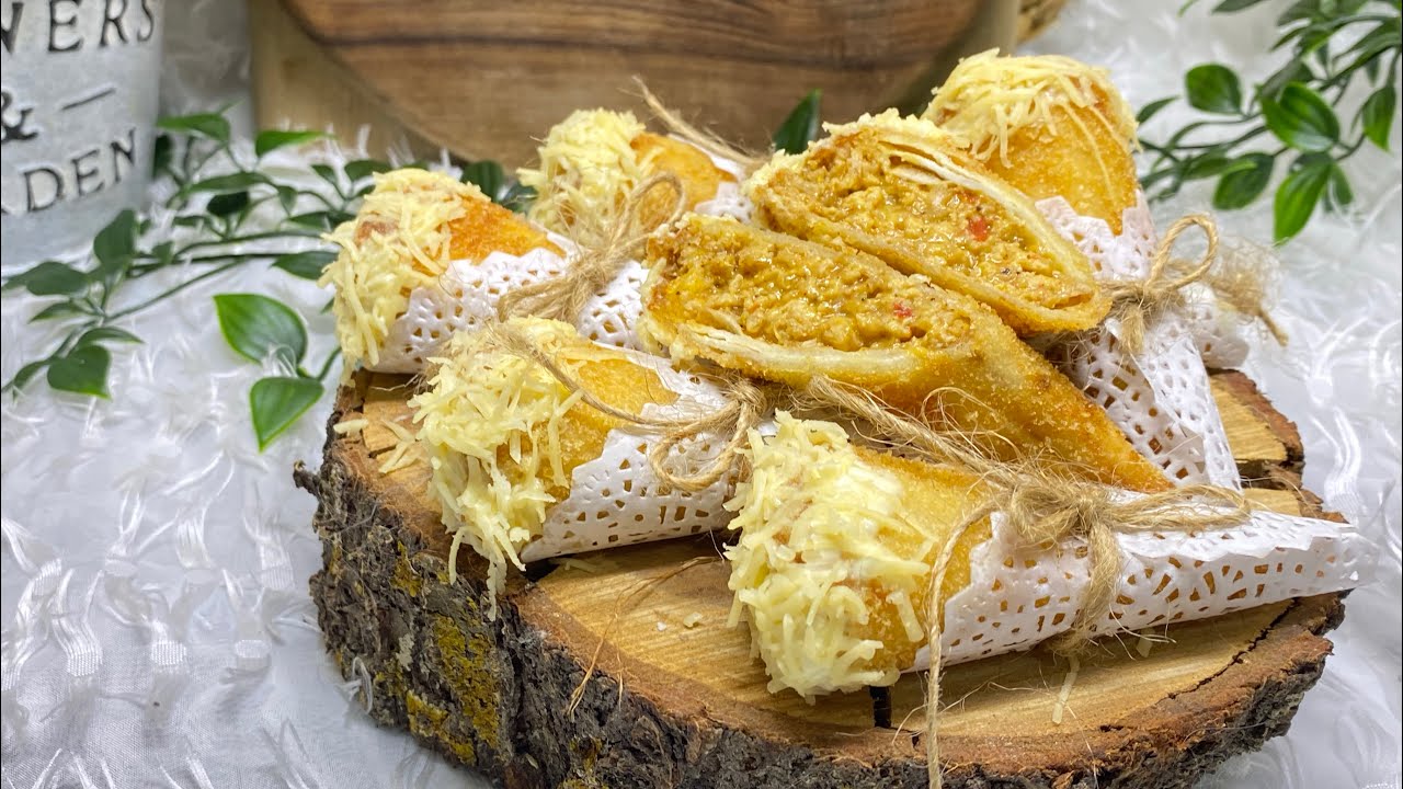  ما تخليش هاد الوصفة تفوتك 😍 كورني بالدجاج والفروماج بنين بزاف سجلوا عندكم هاد الوصفة تستحق التجربة 