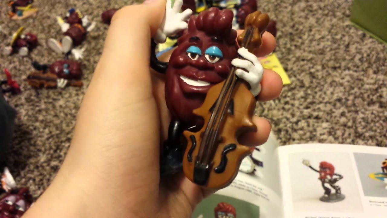 California raisins toys YouTube