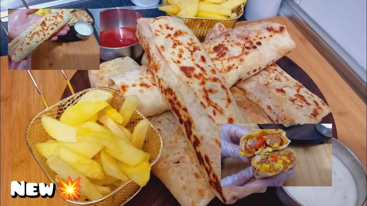 ألذ و أسرع سندويشات بحشوة لذيذة بزاااف 😘خبز خفيف و قطني بمكونات جد بسيطة هدولينفعوك👌