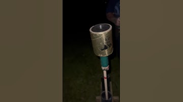 4” Gold Top Strobe Rocket (2023) #ohiopyros #firework #rocket