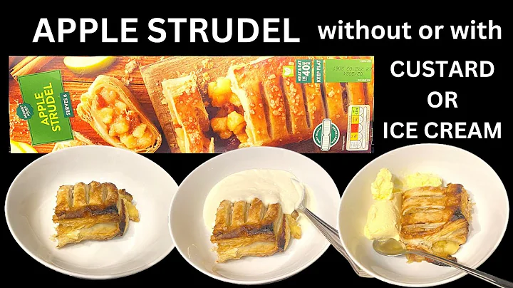 APPLE STRUDEL with or without Custard or Ice Cream