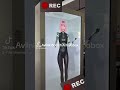 Avlink AI holobox 86inch transparent showcase LCD display holographic display best factory price