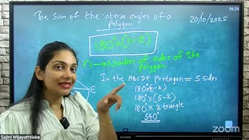 English Medium Grade 9 - ANGLES OF A POLYGON -Part 2