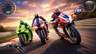 Insane Bike Racing Gameplay | High Speed & Dangerous Track  screenshot 5