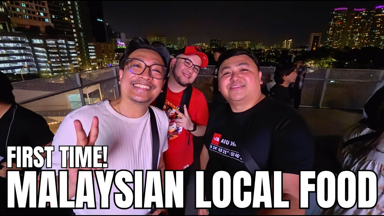 MALAYSIAN LOCAL FOOD + NIGHT WALK | Saloma Bridge to Petronas Twin Towers (Pinoy Guide)