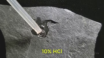 Identification Metamorphic Rock A02 HCl Acid Test