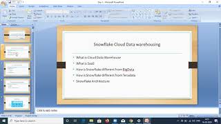SNOWFLAKE cloud data warehousing - Course offering - By KP screenshot 1
