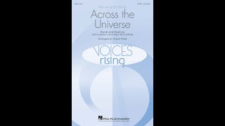 Across the Universe (SATB Choir) - Arranged by Adam Podd
