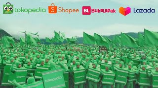 IKLAN TOKOPEDIA, SHOPEE, BUKALAPAK, LAZADA TERBARU