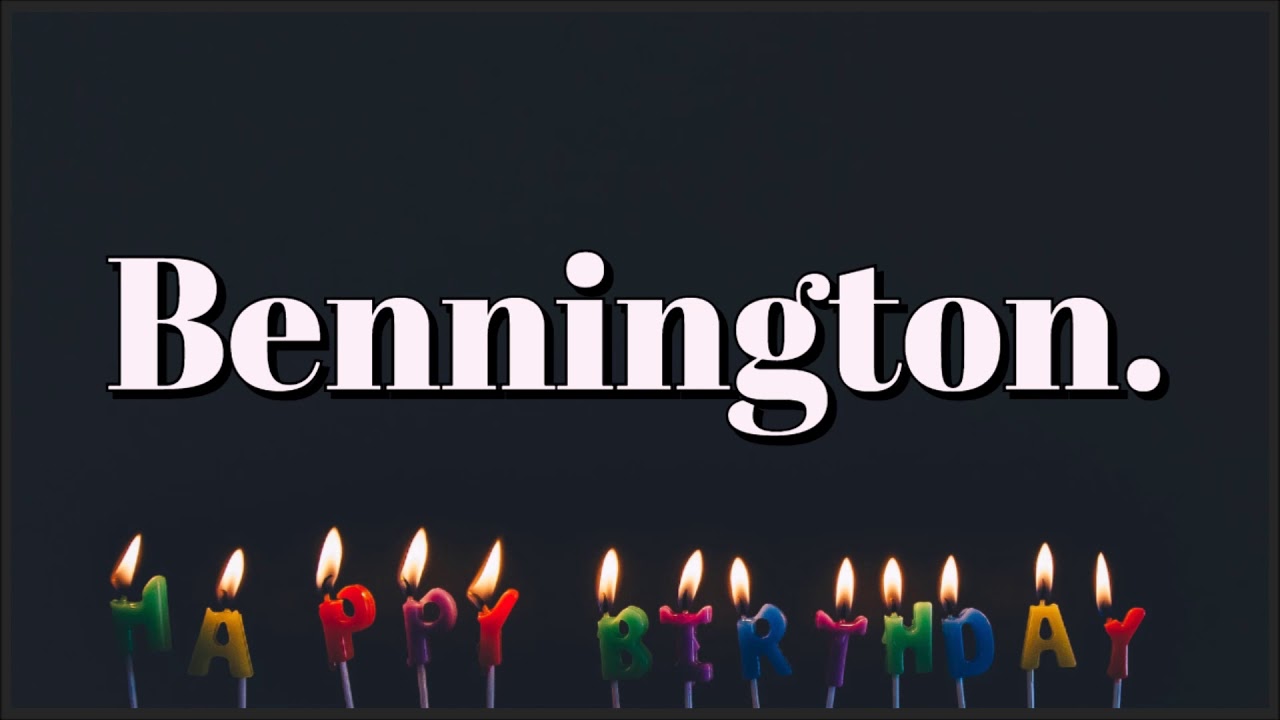 Bennington - Planning Chris Stanley's Birthday Party