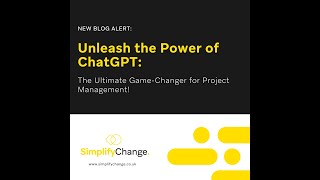 Information Unleash the Power of ChatGPT: Revolutionize Project Management! Update