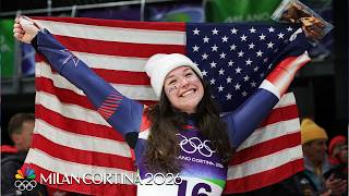 Ashley Farquharson's runs to secure singles luge bronze for USA | Winter Olympics 2026 | NBC Sports
