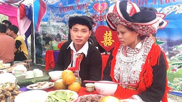 Đám Cưới Dao Đỏ Hà Giang. Phàn Tòng Phàn Mủi Xuân Minh Quang Bình Hà Giang