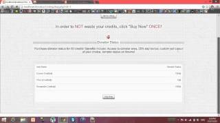 Donation Script - Red Foxy Categories