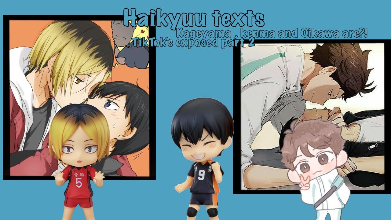 Haikyuu texts || tiktoks exposed part 2 || ships??? || angst