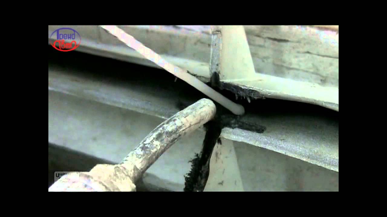 Ремонт пластикового радиатора автомобиля - YouTube