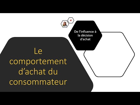 Vidéo: Qu'est-ce Qui Influence Le Comportement D'achat