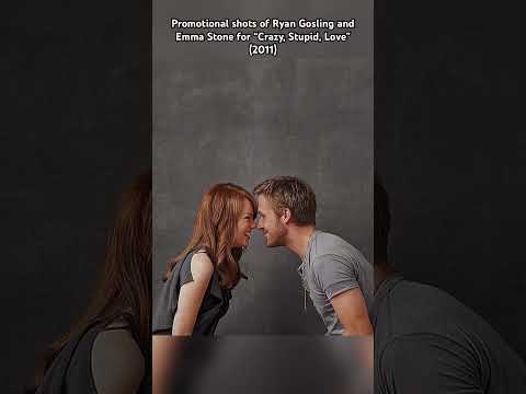 Promotional shots of Ryan Gosling and Emma Stone for “Crazy, Stupid, Love” (2011) #ryangosling