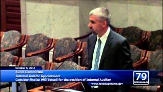 October 6, 2014 Audit Committee Meeting