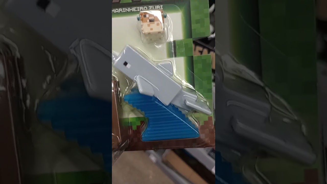 Minecraft Dolphin and Puffer Fish figures at Walmart !!