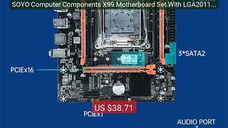 SOYO Computer Components X99 Motherboard Set With LGA2011-3 Xeon E5... — Top Rated 2026 | Buy Now!