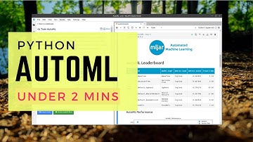 AutoML training in Python under 2 minutes