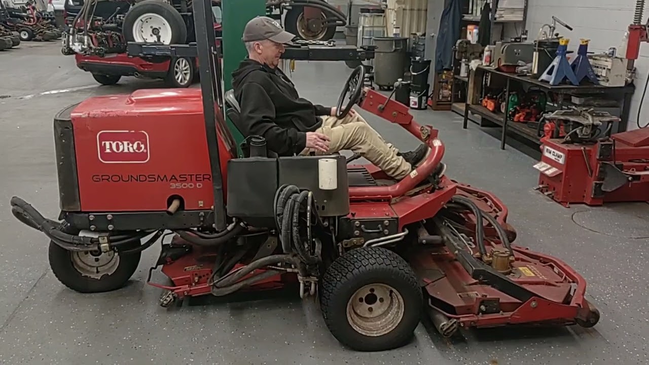 GovDeals: Toro Groundsmaster 3500D Sidewinder