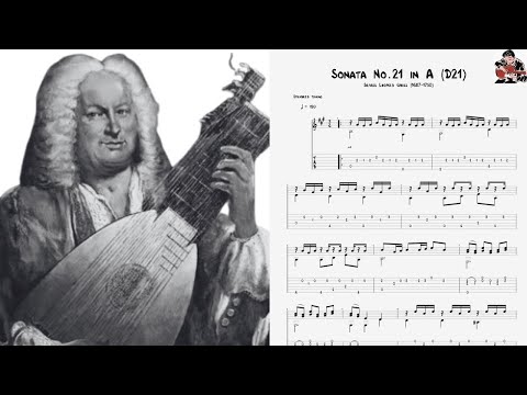 Sonata No.21 in A (D21) - Silvius Leopold Weiss 